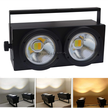 led 2x300w LED COB Light DMX Stage Lighting Effect Led Par Light ,Cool White and Warm White For Audience Blinders in Dj/Music